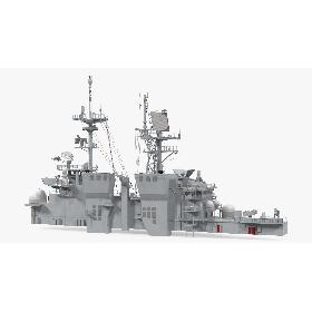 3D model Military Ship Bridge